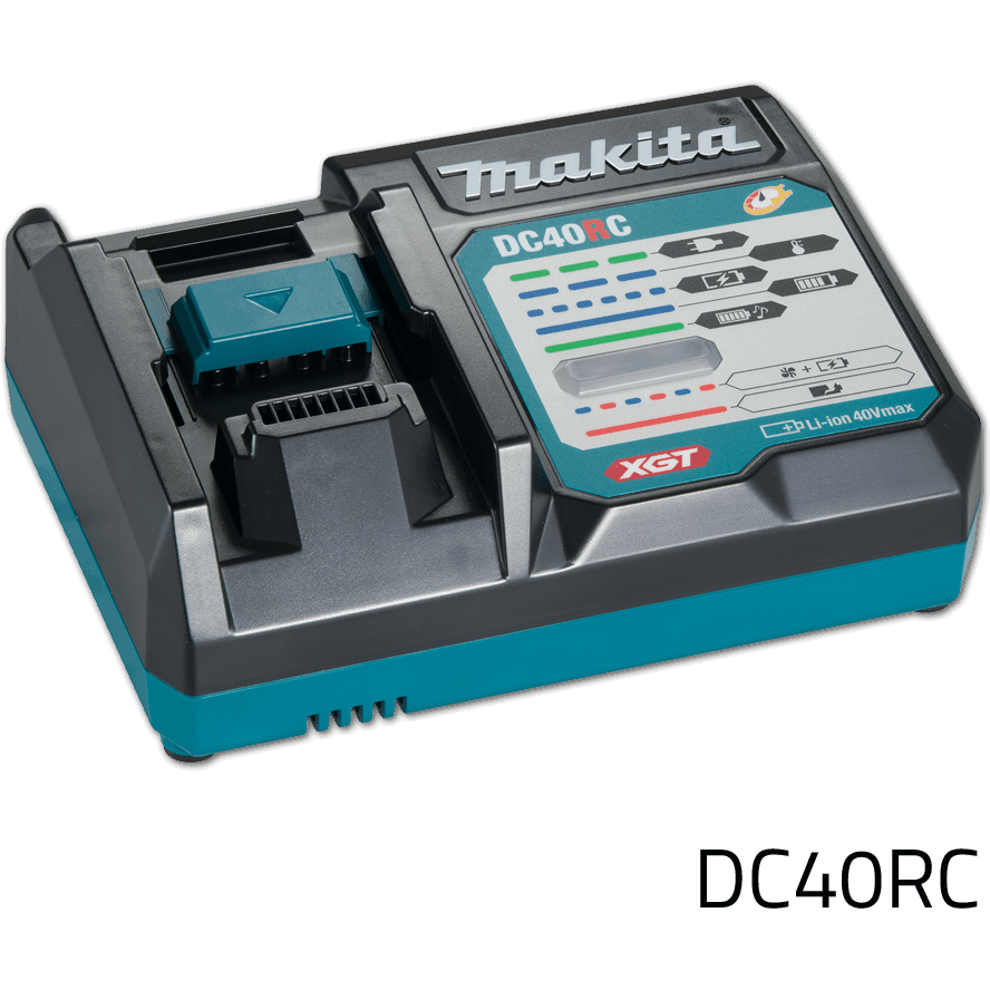 Makita DC40RC Single Port Rapid Fast Battery Charger XGT (191M90-3) - KHM Megatools Corp. Makita DC40RC Single Port Rapid Fast Battery Charger XGT (191M90-3) - KHM Megatools Corp.